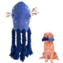 Octopus Tough Chewer Plush Dog Toys for Puppy, Fun for tug-o-war!