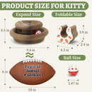 Kitty Kurlz Accordion Magic Organ Cat Scratcher Toys