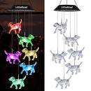 🦋 Enhance Your Garden - ✨Creative Bird Design Solar Wind Chimes