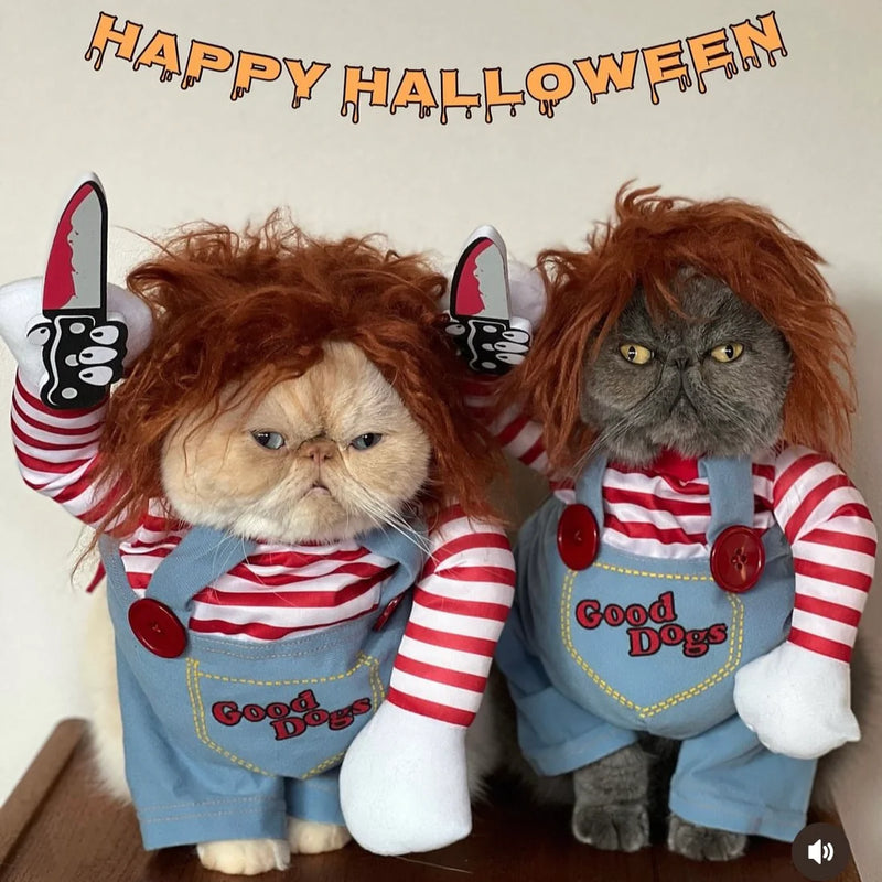 Pet Deadly Doll Halloween Costume