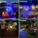 4 Packs Outdoor Solar Garden Firework Lights
