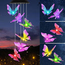 🦋 Enhance Your Garden - ✨Creative Bird Design Solar Wind Chimes