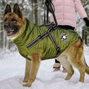 Waterproof Winter Jacket with Built-in Harness For Dogs