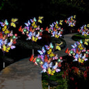 2 Packs Solar Outdoor Butterfly Lights