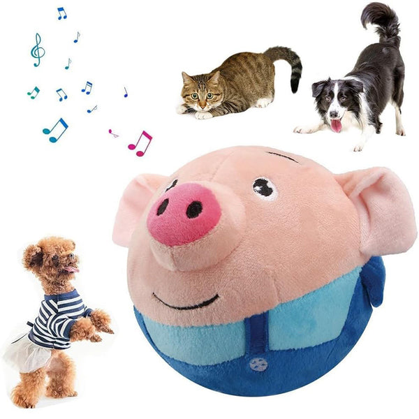 Active Moving Pet Plush Toy