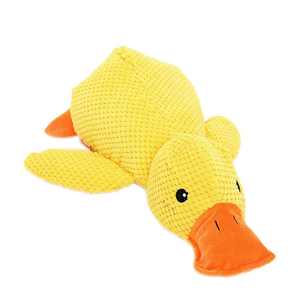 Calming Durable Duck Dog Toy, Heavy Chewing & Bite Resistant Toy For High Energy Dogs
