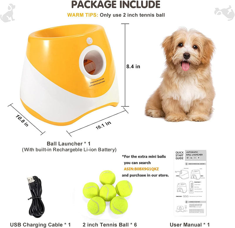 Electronic Ball Launcher Dog Toy