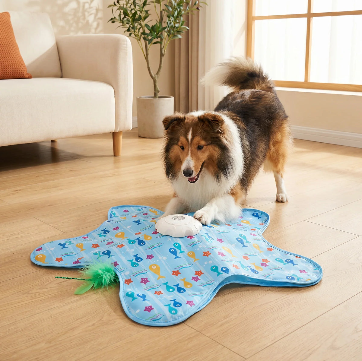 Automatic Hide and Seek Interactive Dog Toy