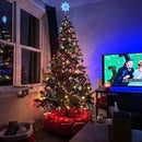 Cat Tunnel Christmas Tree Skirt - Cat Nest and Christmas Decoration 2-in-1