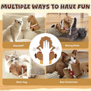 Cat Wrestling Glove Puppet Toy