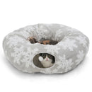 Cat Tunnel Bed for Under Christmas Tree