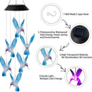 🦋 Enhance Your Garden - ✨Creative Bird Design Solar Wind Chimes