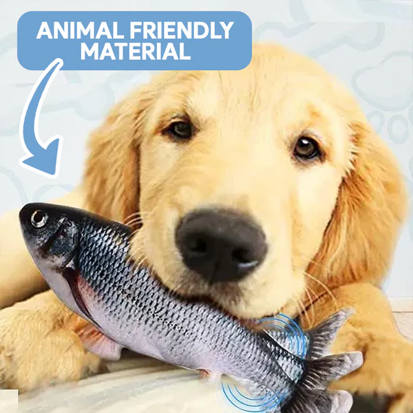 DancingFish  Floppy Fish Dog Toy