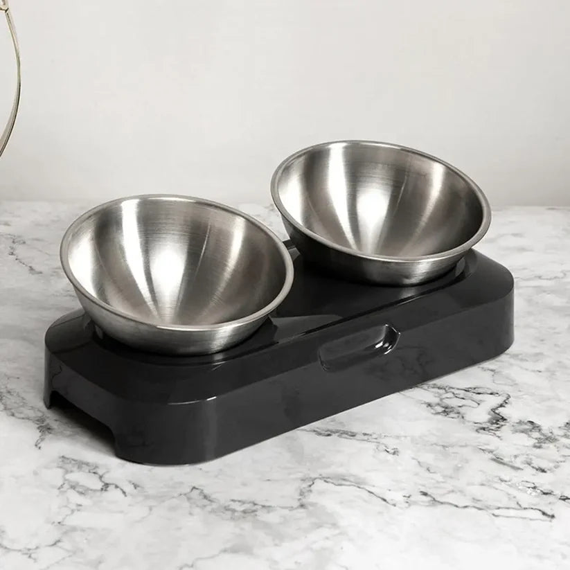 Anti-Vomiting Stainless Steel Cat Bowl