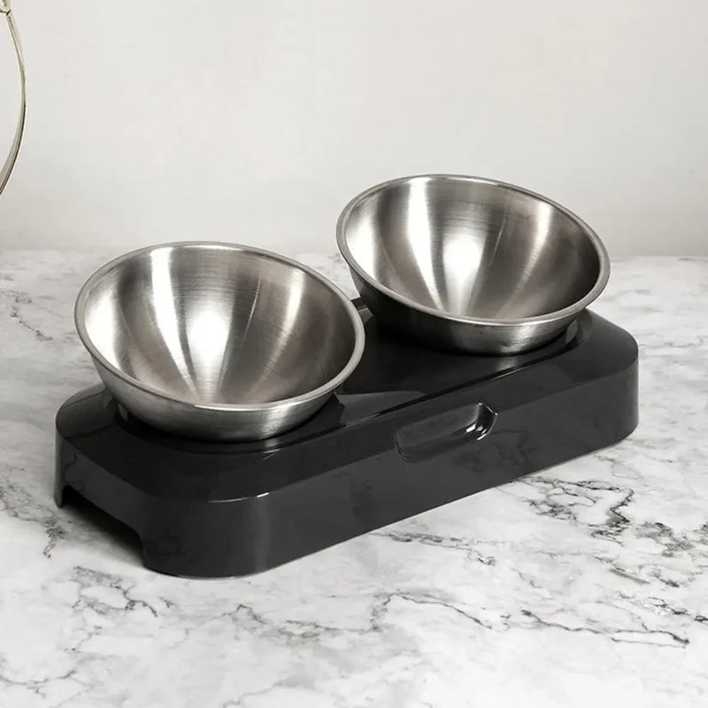 Anti-Vomiting Stainless Steel Cat Bowl