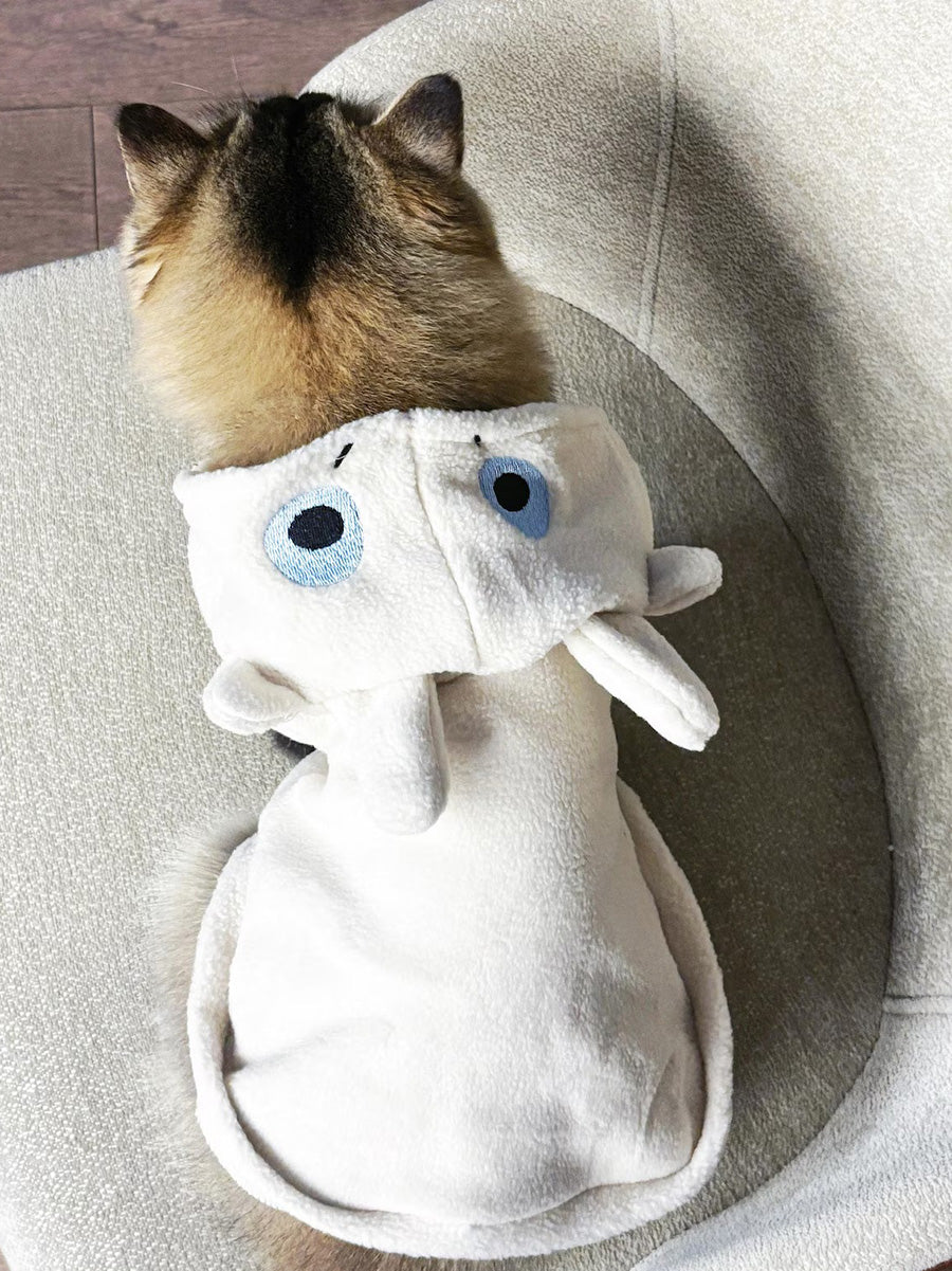 Halloween Devil Dragon Pet Costume, Dog & Cat Fall Winter Outfit