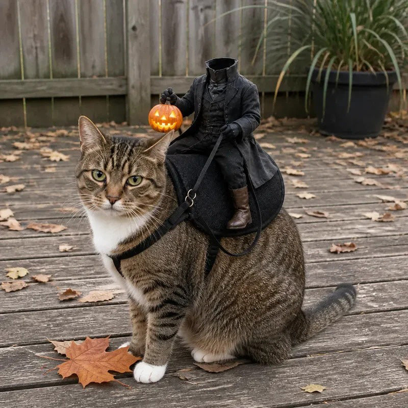 The  Headless Rider Pet Halloween Costume