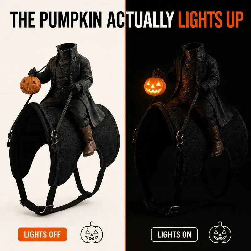 The  Headless Rider Pet Halloween Costume