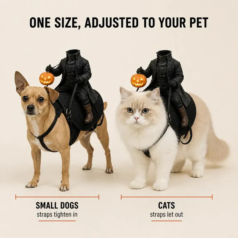 The  Headless Rider Pet Halloween Costume