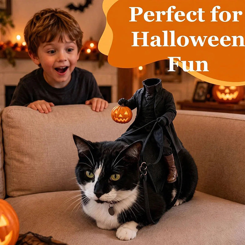 The  Headless Rider Pet Halloween Costume