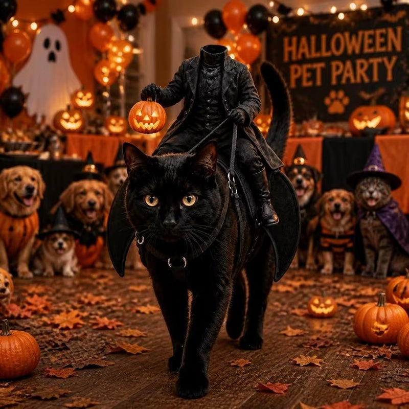 The  Headless Rider Pet Halloween Costume