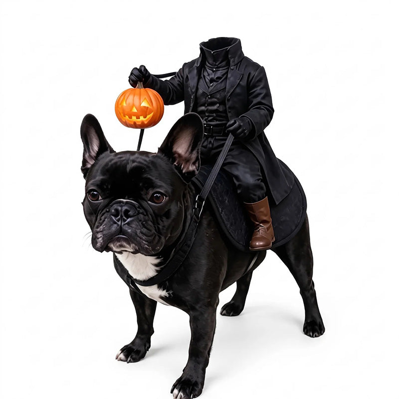 The  Headless Rider Pet Halloween Costume