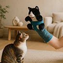 Interactive Cat Play Glove | Scratch-Resistant Toy with Realistic Design & Movable Paws tarhus-trusted