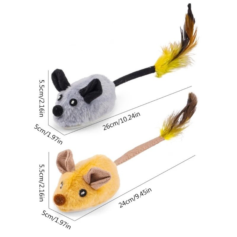 MoveMouse Interactive Cat Toy – Realistic Motion, Durable, and Stimulating Play for Active Cats