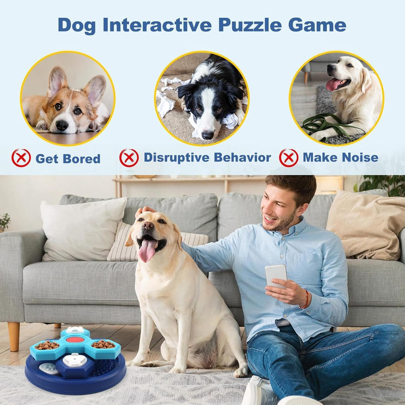 Interactive Slow Feeder Dog Bowl