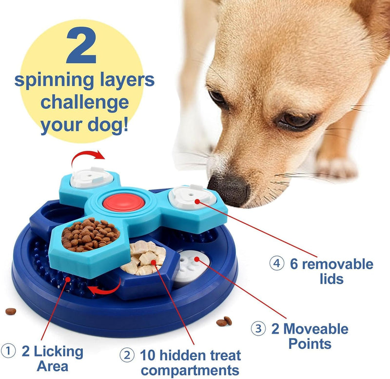 Interactive Slow Feeder Dog Bowl