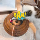 Kitty Kurlz Accordion Magic Organ Cat Scratcher Toys for Indoor Cats