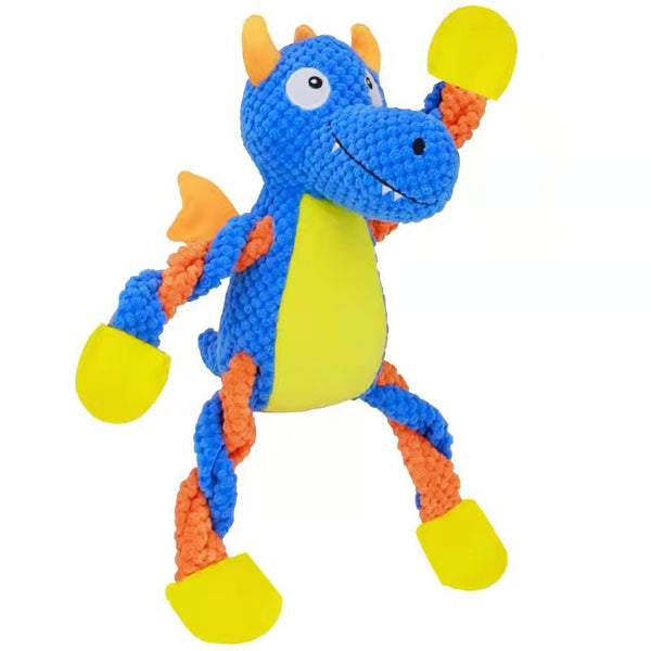 Durable Squeaker Plush Toy For Aggressive Chewers