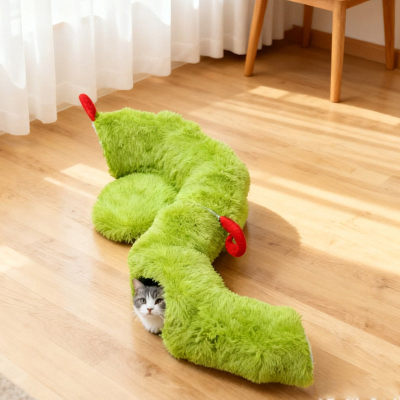 Cat Tunnel Bed for Under Christmas Tree