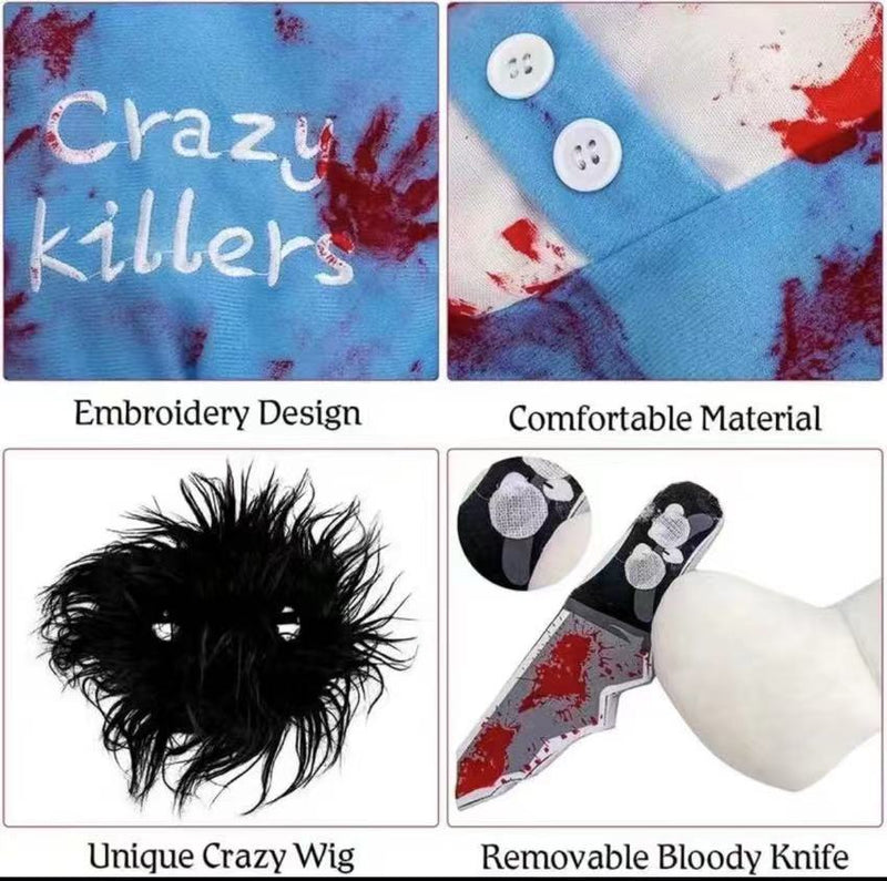 Pet Deadly Doll Halloween Costume