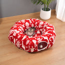 Cat Tunnel Bed for Under Christmas Tree