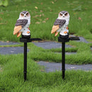 Solar Owl Garden Light with Decorative Stake