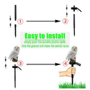 Solar Owl Garden Light with Decorative Stake