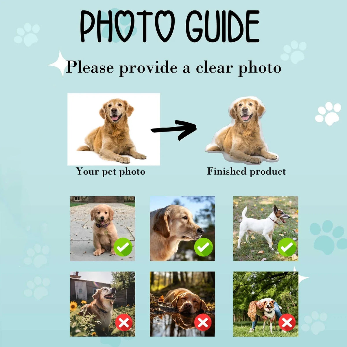 Custom Photo Pillow, Pet Lover Gift, Dog Pillow, Pet Portrait Pillow, Pet Memorial, Pet Gift, Dog Gift, Cat Gift