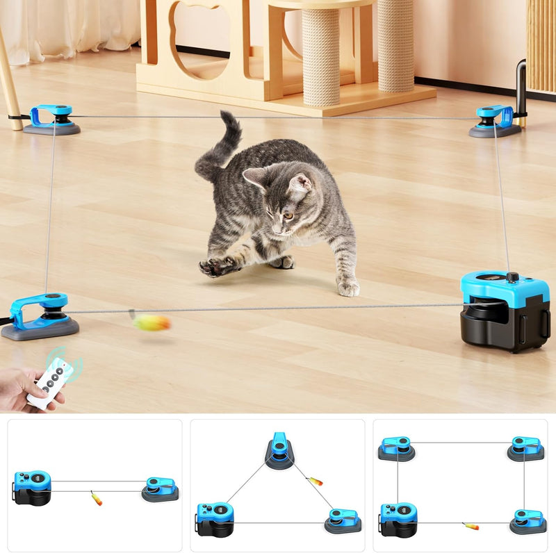 Interactive Cat Toy for Indoor Cats