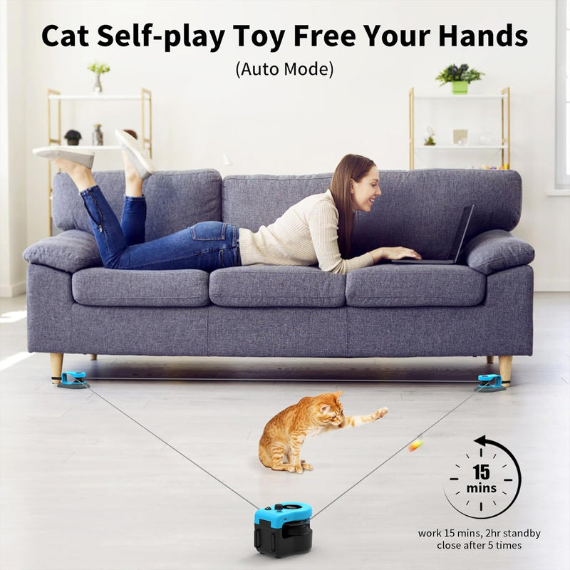 Interactive Cat Toy for Indoor Cats