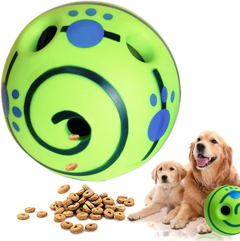 Wobble Giggle Ball Dog Toy