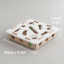 Cat Scratch Puzzle Enrichment Box: Nail File Stress Free Alternative to Clippers and Grinders