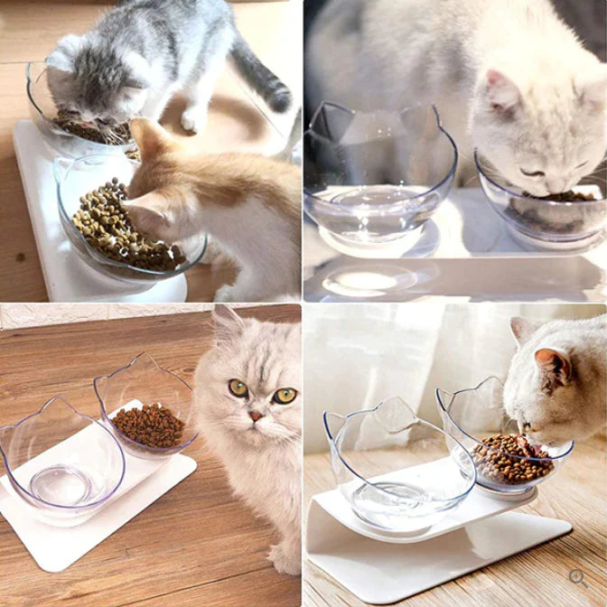 Anti-Vomiting Orthopedic Cat Bowl