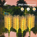 Solar Reed Garden Lights Outdoor Decorative