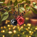 Outdoor Hanging Bee Solar Figurine Light for Outside Decor