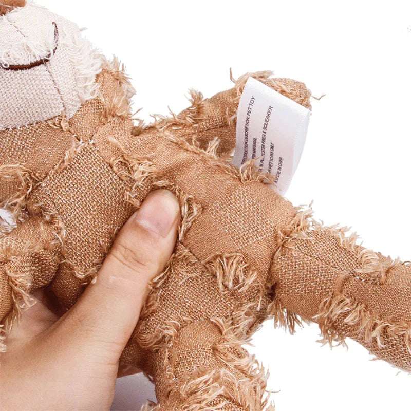 Indestructible & Interactive Bear Dog Toys For Heavy Chewers