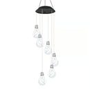 (🔥2025 BEST GIFT TO FAMILY🔥)Colorful LED Solar-Powered Light Bulb Wind Chimes
