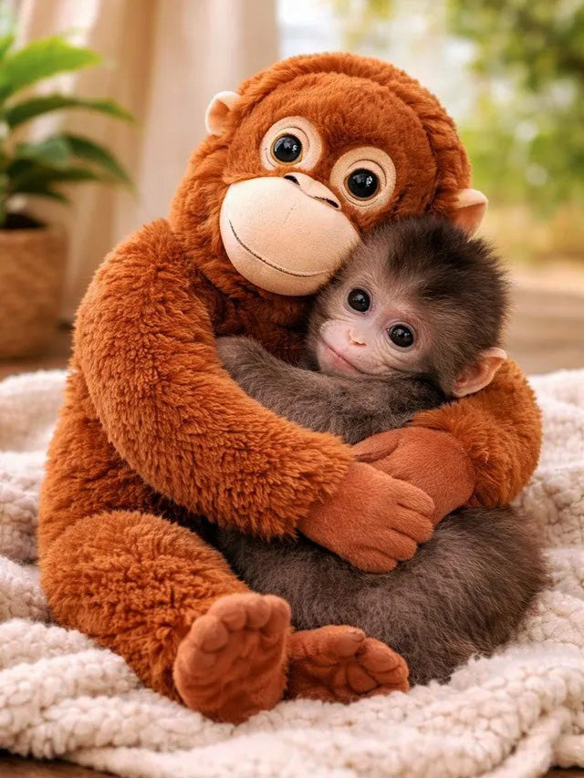 26" Punch The Monkey Stuffed Animal