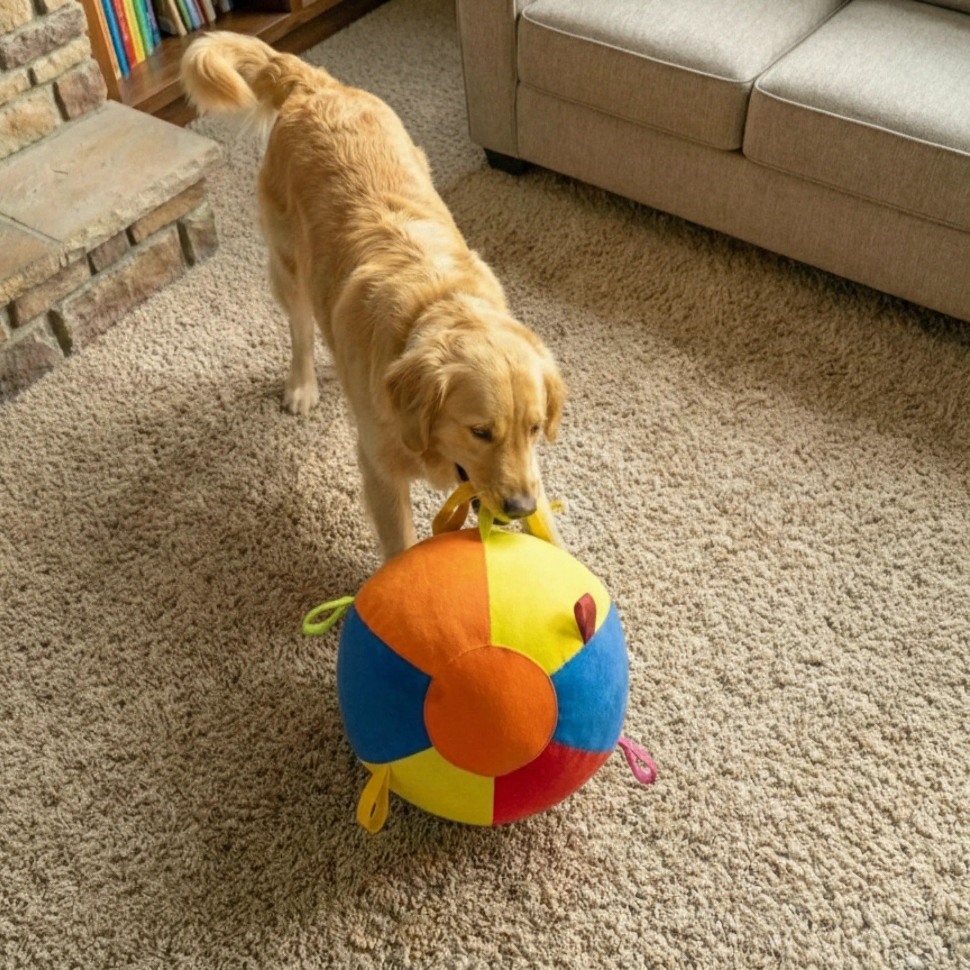 Calming Jumbo Ball Toy for Dogs