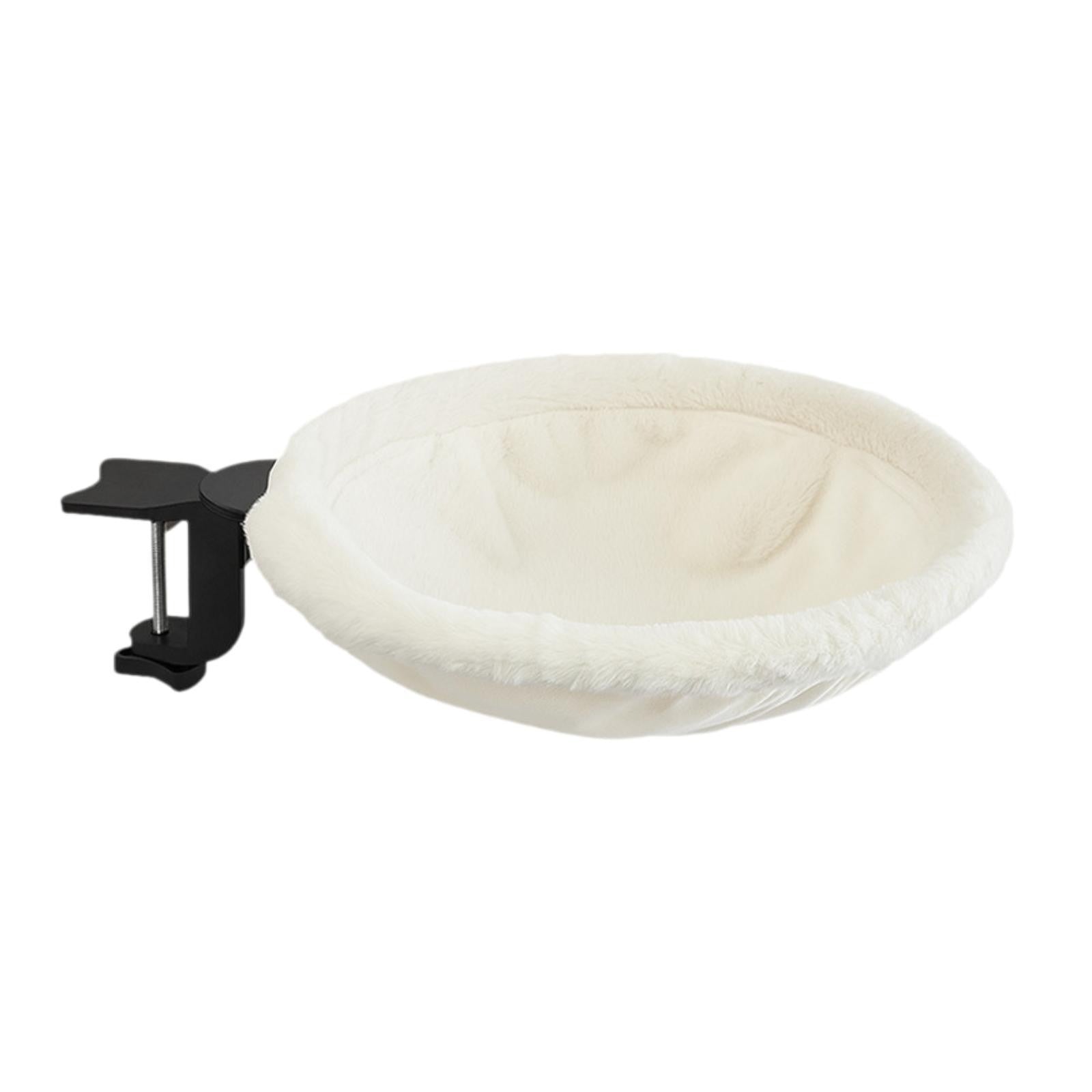 Keep Your Cat Close Desk-Mounted Hammock Cat Bed with Removable Washable Cover
